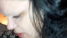 Feeling the intense pleasure of getting head