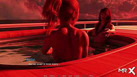 Intense Lesbian Action in Pool, Waterworld Episode