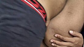 New indian honeymoon couple fucks outdoors with creampie and kissing in homemade video by mumbai ashu