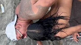 parte 2 bolt jones invites the little angel ferraz just 18 years old to the most famous nudist beach in brazil she agrees they had sex in front of everyone video went viral on all social networks