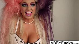 Musical Tease Photo Shoot With Abigail Mac