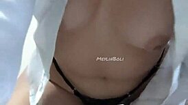 Mexican College Girl Loses Bet and Masturbates in School Uniform