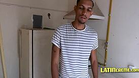 Paying for laundry machine with my cock at Latincreme