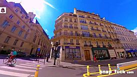 horny babes candy and mya get banged by one guy on snap-fuck.com