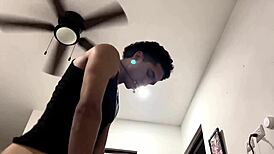 Mischievous stepsister always finds a reason for intimate moments.