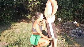 Naughty Adventure In The Woods With A Stranger