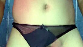 Mexican Model Dances in Satin Lingerie