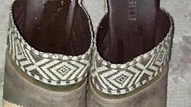 Oh wow, I just shot cum all over my step mom's sexy heels! 😜