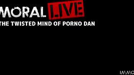 lolly dames in a conversational group with beautiful and cute ladies