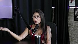 Luciana picchi in sheer red, first group sex experience gone wrong