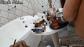 Worshipping Monstrous Saggy Tits While Giving Blowjob To BBW On Unforgettable Day