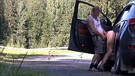 Fucked A Fellow Traveler On The Road 2