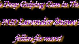 i watch her throat plunged with cum