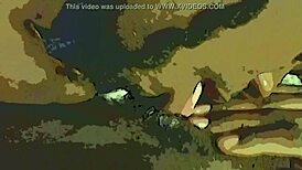 Ebony amateurs team up with dildo and tongue on wet pussy