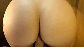 Amateur Couple Rides Big Ass In Cowgirl And Doggystyle Positions