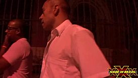 they reconvert the freira, givng her assfuckin, double penetrtion, and facial with big black cock, I cant beleive it