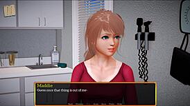 my new family game with blonde