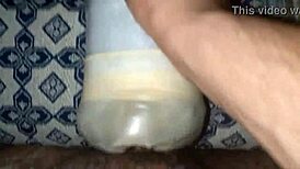 She moans, 'Fuck my pussy with your monster cock, sexy Arab stud.'