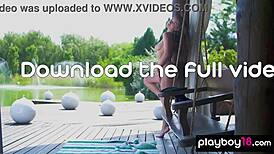 i'm this ukrainian teen gloria sol, ahh stripping naked outdoors, posing erotically with my petite tits