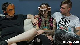 nasty cutie was brought in butt hole nuthouse for uninhibited therapy