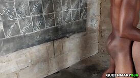 nice time bent over doggy with science teacher big cock