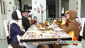 thanksgiving family gathering with surprises