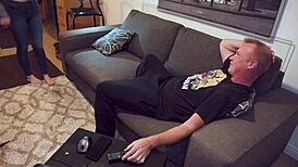 scarlett johnson says she needs cock after work for a blowjob and cum in mouth.