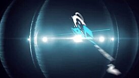 Hot outdoor action with Jelena as her big tits bounce during lesbian sex. Brunette beauty gets wild in the sun.