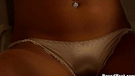 Bound Slave in Bathtub Endures Harsh Punishment from Lesbian Mistress with Big Assets