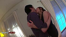 Mei Matsumoto, why don't you show off those huge tits while getting fucked?