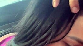 Uber Driver Gets Blowjob While Driving POV