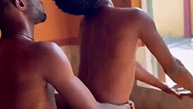 almost caught fucking outside by big black cock guy. full video now