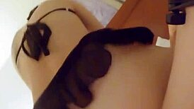 Petite 18+ Girl Enjoys Riding Friend's Cock, Receiving Big Creampie Load In Close-Up