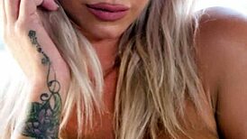 UK glamour model brooke l gives fantasy jerk off instructions