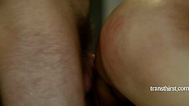 Cute TS Ariel Demure Conjures Lover Cliff Jensen To Fuck Her Tight Ass In Library.