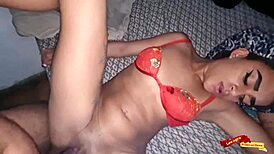 Teen Latina Slut Bent Over For Rough Bareback Assfucking And Anal By Lover