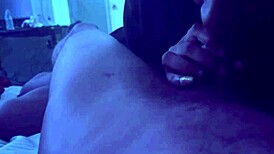 She sucks crazy dick for five minutes.