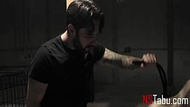 Punish the blonde sex slave for being too horny, says Tommy Pistol to Misha Mynx