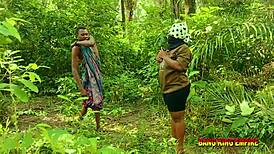 Amateur BBW Babe Outdoor Sex