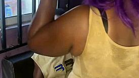 Milf Home Alone Diving into Pussy with Saggy Tits