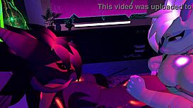 uhh my first time as a furry in vrchat felt kinda awkward but fun