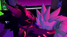 uhh my first time as a furry in vrchat felt kinda awkward but fun