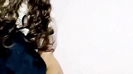 convinced my niece to fuck outdoors, filled her pussy with cum 😈