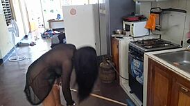 leaked video of famous mexican influencer masturbating in kitchen with broomstick 😲