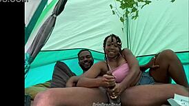 You know, Sammy Jay is all about that two-handed handjob tease on this muscular guy in the woods for five minutes.