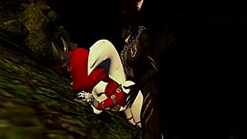 Little Red Riding Woof Gets Rough Fucking In Forest Fantasy