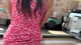 WIFE CAUGHT GIVING ASS TO HUSBAND'S FRIENDS!