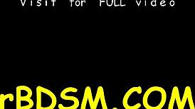 is she engulfing that hard toy penis like a slave?