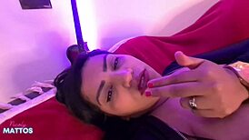 guided jerk with spit nicoly makes you cum watching her get messy