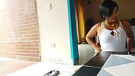 Escaped to Florida with my step-nephew, licking his ass and sucking him intensely.